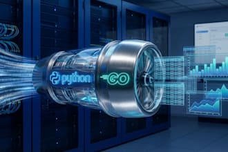 build fast and reliable web scraping bots using python or go