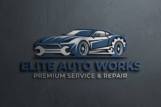 design a bold and professional garage logo