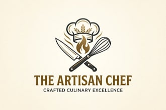 design a creative and professional cooking logo