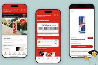develop ai powered loyalty program app for businesses, merchant and customer app