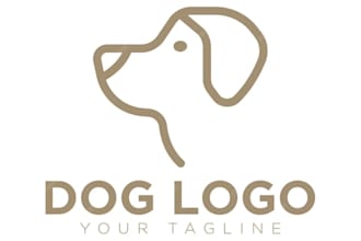 design a cute and professional dog care logo for your business