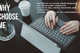 write a professional CV and optimize your linkedin profile for recruiters