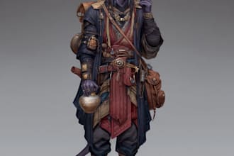 character art and dnd character art
