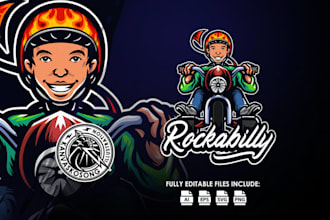 design awesome beautiful cycle, bike logo with express delivery