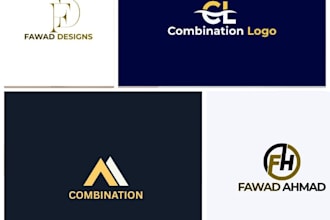 design modern minimalist and combination business logo