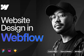 create a modern business website using webflow