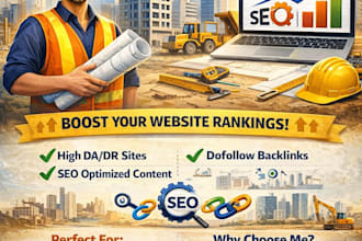 build high authority construction guest post backlinks for SEO ranking