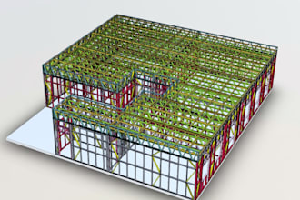 do light gauge steel modeling and material take off