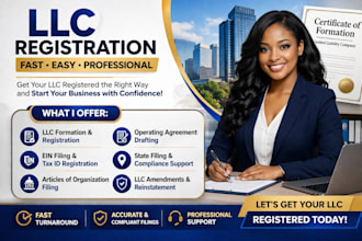 do US llc registration and ein for US and non US resident