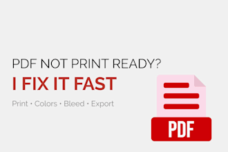 fix your PDF for print ready colors bleed and export issues