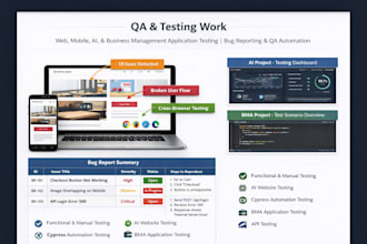 professional QA testing for ai, web, and business apps