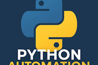 write python script for automation, data processing or repetitive tasks