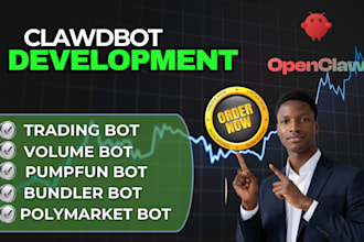 build polymarket bot openclaw setup pump fun volume bot ai agent