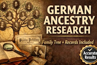 research your german ancestry and build your family tree