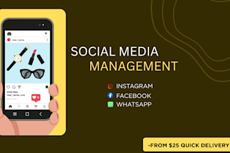 post and manage your instagram or facebook account