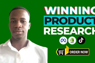 do shopify winning products research and listing