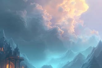 professionally design environment concept art