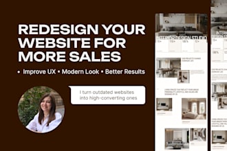 redesign your website for better UX and conversion