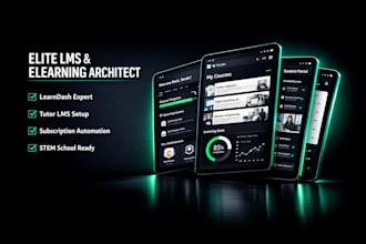 develop pro learndash lms website, tutor lms website, and online academy website