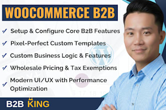 build a b2b wholesale woocommerce store