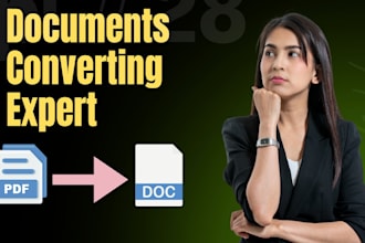convert PDF to word documents