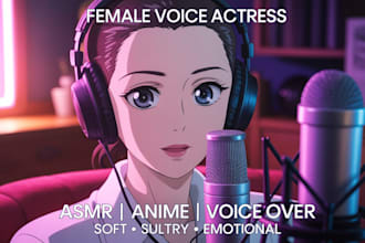 artist sfw nsfw voice actress erotica asmr female voiceover sexy sultry anime