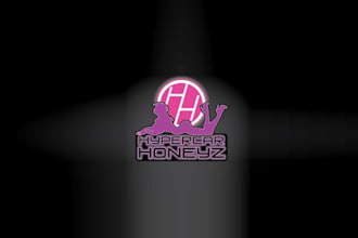 design exceptional super cars hot girls logo