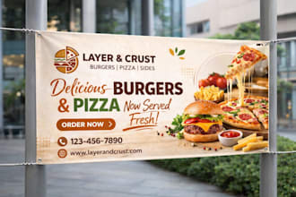 design professional outdoor banners and signage
