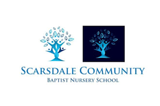 design greatest church nursery school logo