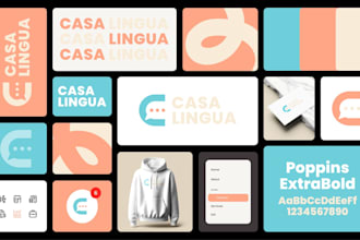 design modern logo and brand identity for your business