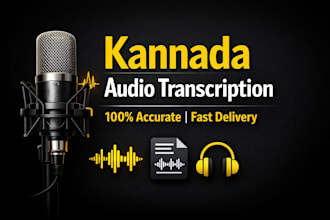 do kannada audio transcription with high accuracy