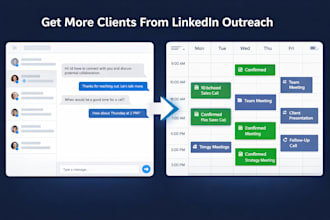 do linkedin outreach for b2b lead generation