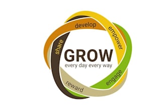 design glamorous combine nature logo with technology