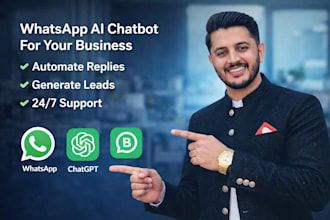 build a whatsapp ai chatbot for your business using API automation