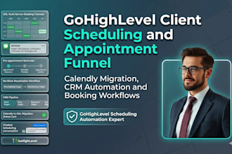 automate client scheduling with gohighlevel crm, appointment funnels, calendly