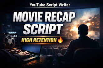 write an engaging youtube script and movie recap