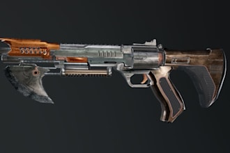 create game ready 3d models with clean topology and uv maps