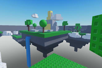design immersive roblox maps environments,sky map,island map,map game,simulator
