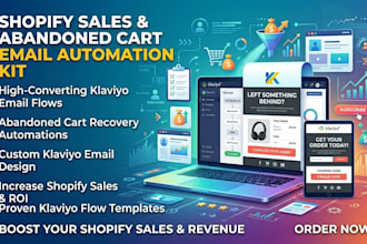 integrate klaviyo and create high converting email automation