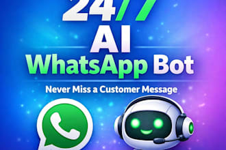 build an ai chatbot for whatsapp business