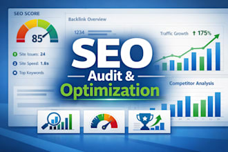 optimize website SEO audit and analysis for higher ranking