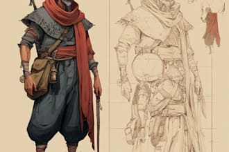 design original character concept art