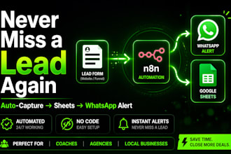 build lead capture automation with instant alerts