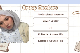 create or improve your CV and resume professionally