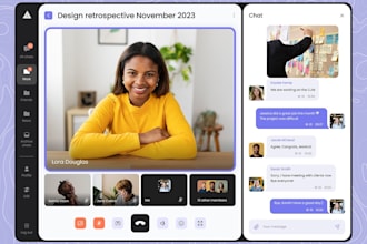 develop advance group video conference app, ai meeting app, voice recording app