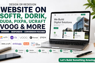design softr dorik voog format pixpa redesign ucraft strikingly duda zoho sites