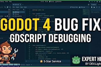 fix bugs and errors in your godot 4 gdscript project