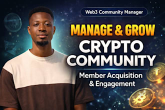 run effective crypto community management and member acquisition