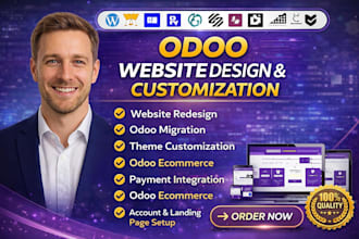 setup odoo website development odoo website customization odoo ecommerce website