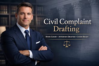 draft a professional civil complaint for any US state court
